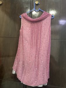 Medium size Pink Designer Top