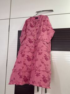 Floral Print Kurta
