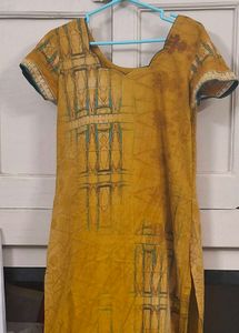 Elegant Mustard Kurta