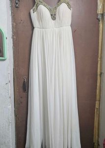White Formal Gown