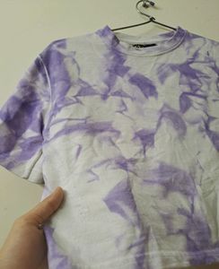 A Tie Die Crop Top