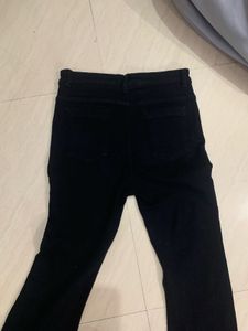 Black Flared Jeans