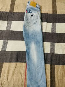 DSQUARED ORIGINAL Light Wash Denim Jeans
