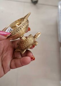 2pc Brass Diya