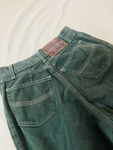 Vintage Green Denim Jeans 💕