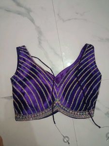 Women Crop Top Skirt, Elegant Purple
