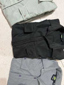 M L Size Shirts Full Sleave