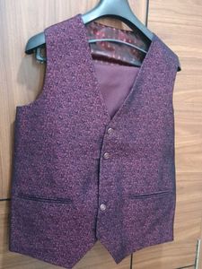 Burgundy Suit with pant- Formal Style