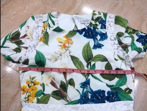 NEXT Brand Floral Jumpsuit