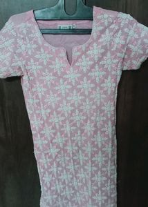 New Pink Kurtii