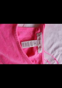 Pink Cropped Tee