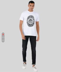 CAMISA TEXMAN MKM CLASSIC KansTexman Graphics Print Cotton Bio Wash Round Neck T-shirt for Mens S-07 COLOR: TD TEXMAN BDFTN0319_20_5_XXL