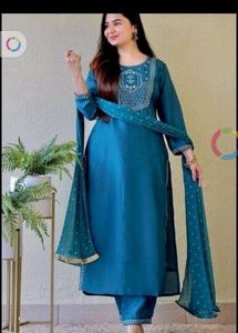 New Embroidered Kurta Set