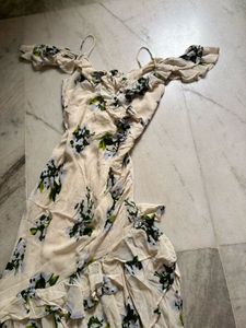 Floral Ruffle Maxi Dress