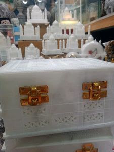 White Marbel Box Big Size