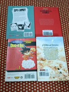 Bestseller Manga Set of 4