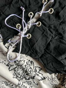 Girls Black &amp; White Top