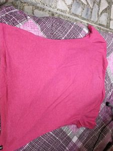 Pink Casual Top