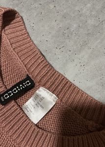 Dusty Rose Cropped Sweater