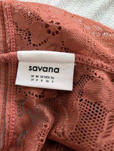 Savana Lace Trim Panty Brief