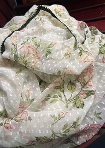 Floral Print Saree