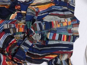 Striped Kimono Top
