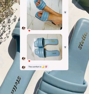 Powder Blue Flats