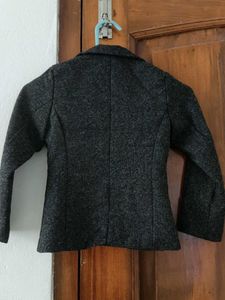 Gray Kids' Blazer Jacket