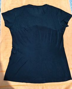 Black Gym T Shirt Woman
