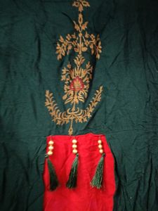 Green And Red Kurti