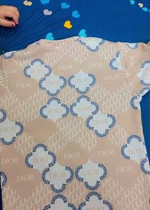 Beige Colour Baby Dress