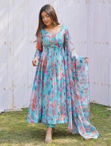 Floral Print Kurta Set