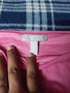 H&amp;M Plain Pink Tank Top