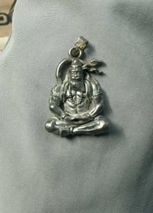 Lord hanuman Silver Pendant