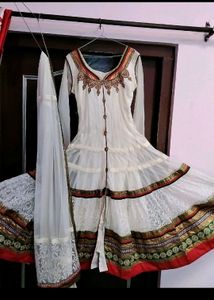 Net Anarkali Suit