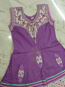 Purple Diginer Dress