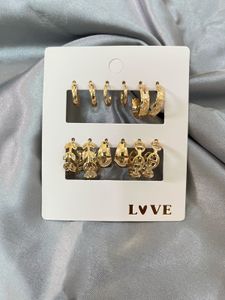 Set Of 6 Earrings
