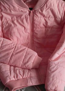 Baby Pink Puffer Jacket