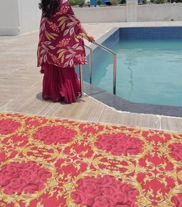 Three Piece Set Blouse Shrug And Sharara