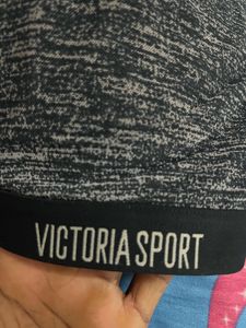 Victoria Sport Gray Sports Bra