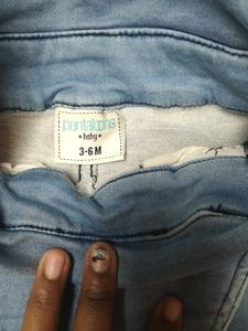 Two Dungarees For Little Girl