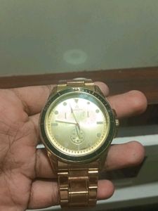 Stylish Gold-Tone Wristwatch