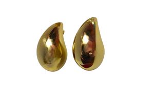 Gold Teardrop Earring, Drop Earring, Rain Earring