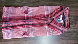 Checked Short Sleeve Shirt