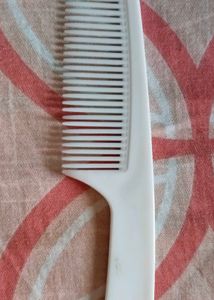 White Plastic Comb