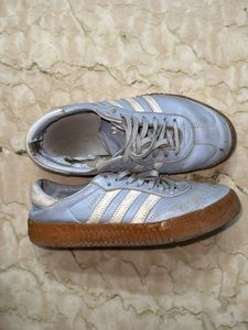 Adidas Samba Light Blue Sneakers