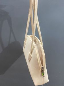 Vintage Ivory Shoulder Bag