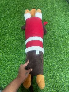 DACHSHUND SANTA DOOR STOPPER