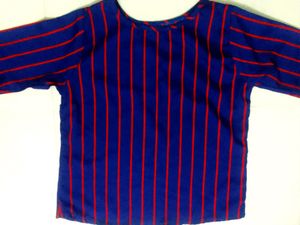 Vertical Striped Top.