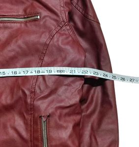 Us Polo Leather Jacket | Chest 44